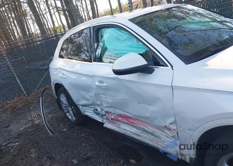 2018 Audi Q5 2.0T Premium from USA, damaged, VIN WA1BNAFY0J2006314